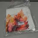 Fall Leaf Pillow Covers 18x18, Fall Room Decor, Rustic Farmhouse Autumn Leaves Botanical Decorative Throw Pillow Covers Pillowcases for Home Living Room Bedroom, Set of 2