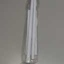 White Tension Curtain Rods18 to 36 Inch,Small Curtain Rods No Drilling,Short Tension Rod,Adjustable Spring Rod for Windows,Door,Closet