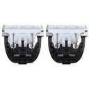 2 Pack Dog Hair Clipper Blade Professional Pet Clippers Replacement Blades Cat Dog Accessory for ONEISALL Dog Clippers, for Low Noise Dog Clipper,