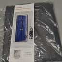 Transparent Insulated Door CurtainSkloopearg Magnetic Thermal Door Screen Auto Closer Fits Doors Up to 36" x 82", to Keep Warm in Winter Cool in Summer for Air Conditioner Room, Kitchen, Bedroom