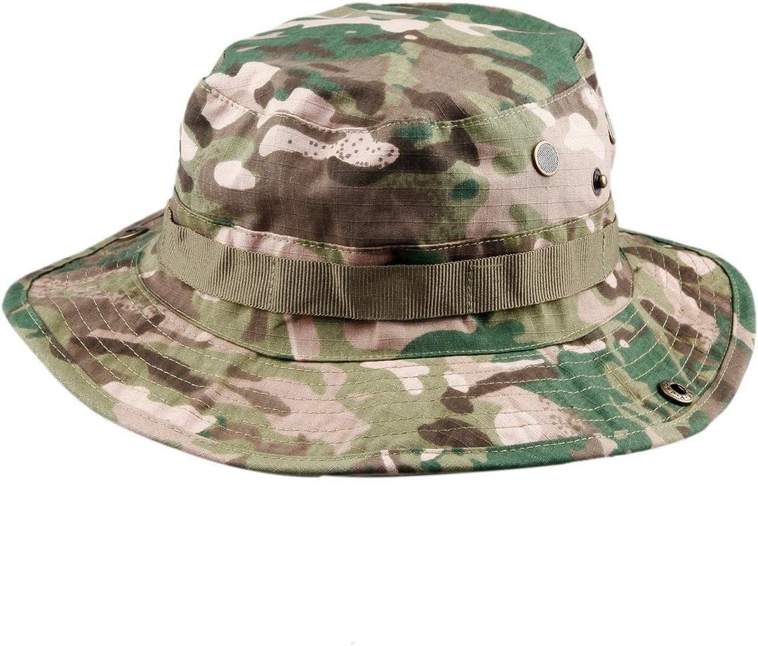 squaregarden Military Camo Fishing Boonie Hat Hunting Bucket Hats/Czech Camouflage