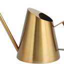 Fdit Stainless Steel Watering Can with Long Spout Steel Plant Waterer Watering Pot Sprinkle Pot Garden Flowers Plants Flower Tool (900ml)