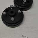 Golf Cart Brake Drum/Hub Assembly 2 PCS for EZGO TXT 1982-UP/2-Cycle Gas Models 1982-1993, EZGO TXT Brake Drum for 1982-UP Electric Models,Replaces OEM# 19186G1P