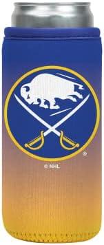 Sok It CanSok NHL Hockey Sleeve for Beer & Soda Insulated Neoprene Cover (Buffalo Sabres, 16oz Slim Can Sleeve)