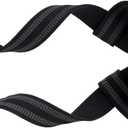 SWOLLHOUSE Knee Wraps + Wrist Wraps + Weight Lifting Straps Bundle (3 Pairs) for Weightlifting Bodybuilding Strength Training Workout Gym, Fitness Protective Set for Men & Women