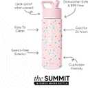 Simple Modern Kids Summit Water Bottle with Straw Lid | 18oz Stainless Steel Cup Insulated Tumbler for Toddlers, School | Confetti | with Straw Lid, Cup, Insulated, Tumbler, for Toddlers, School