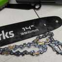 Greenworks 40V 14" Chainsaw, 2.5Ah USB Battery and Charger Included
