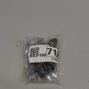 Franklin Brass (10-Pack)  Square Matte Black Cabinet Knobs for Dressers, Drawers, Kitchen Cabinet Door, Vanity, Furniture, Closet Knobs, 1-1/8 Inch | Parow