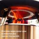 Solo Stove Ranger Heat Deflector - Enhance Warmth and Comfort for Your Fire Pit - Durable 304 Stainless Steel - Maximizes Heat Radius - Long-Lasting Camping Essentials, 5 lbs