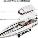 Cheerwing 25" RC Brushless 30 MPH High Speed Boat Large Racing Remote Control Boat for Adults
