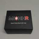 MioHHR Stainless Steel Watch Band with Case Compatible with Apple Watch Ultra3/2/1 Series 11 10 9 8 7 6 5 4 3 2 1 SE3/2/1, Metal Strap with Protective Cover for iWatch 49/46/45/44/42/41/40/38mm Men (Black)