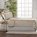 Pure Bamboo King Sheets, Genuine 100% Organic Viscose Derived from Bamboo Bed Sheet Set, Luxuriously Soft & Cooling