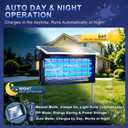 Solar Bug Zapper Outdoor with Battery