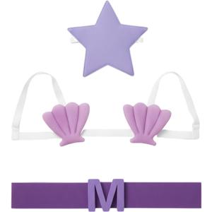 Shell Bra Mask and Elastic M Belt Set - Adult Women Men Halloween Costume Man Adult Costumes Cosplay