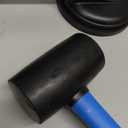 Floor Gap Fixer Tool for Laminate Floor Gap Repair Include Suction Cup and Mallet (Can't use on scraped surface floor) (Blue)