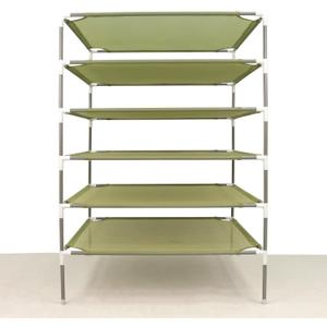 Sweater Drying Rack,6-Layer Flat DryingRack Stackable, Mesh Fabric Clothes Drying Rack Space-Saving Clothes Dryer Rack