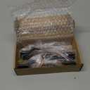 Keponbee Rustic Barn Door Handles Black Cast Iron Gate Handle Vintage Metal Solid Heavy Duty Sliding Door Handle Fence Cabinet Pull Grab Handle, Set of 2, 7 Inch