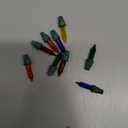 Mudder 60Count 2.5V Christmas 50/100/150/200 Count Mini Incandescent Wire String Lights Replacement Bulbs Indoor/Outdoor Christmas Lights Decor for Home Xmas Tree (Green Base with Colorful Bulb)