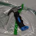 Acooruiteng Claw Hammer Small Hammer 8oz Camping Hammer Comfortable Hammers Tools Stubby Hammer with Anti-Slip Handle for Women DIY Craft Industry Indoor Outdoor