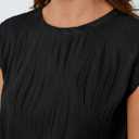 LILLUSORY Dressy Casual Blouses for Women 2026 Summer Tops Trendy Cap Short Sleeve T Shirts Cute Work Clothes (M)