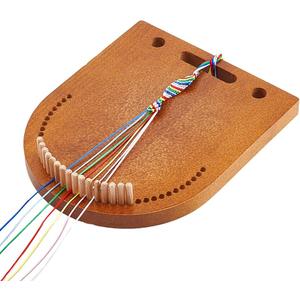 BENECREAT Wooden Bracelet Maker, Bracelet Making Kit for Multicord Knitting, Braiding Tool for Friendship Bracelet Making and DIY Jewelry, Wristband Crafts Making Tool Braiding Tool