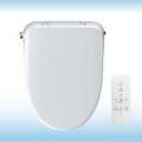 WOODBRIDGE Elongated Smart Bidet Toilet Seat, Electronic Advanced Self Cleaning, SoftClose Lid, Automatic Deodorization, Model: BID 02, WHITE, Model Number: BID-02