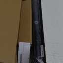 Zeerobee Curtain Rods for Windows 48 to 84, 1 Inch Adjustable Heavy Duty Black Curtain Rod, Outdoor Indoor Room Divider Modern Drapery Pole, 48-86" Black