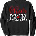 Cheer Mom Sweatshirt (Size Small, Black)
