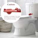 Toilet Flapper Replacement parts for Toilet Flush Valves, 2-Inch, with Flappers and 9.06Inch23mm) Stainless Chains, Universal, Compatible with Kohler, Replacement Parts for WC Repair (3)