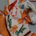 Gingerbread Man Christmas Tree Skirt Xmas Tree Mat Halloween Thanksgiving Christmas Tree Ornaments Decorations Holiday Party Indoor Outdoor 30"