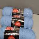3 x RED Heart Super Saver Yarn, Light Blue