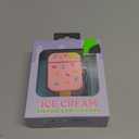 Ice Cream AirPods Pro Case with Keychain Designed for Apple AirPods Pro Case (Strawberry)