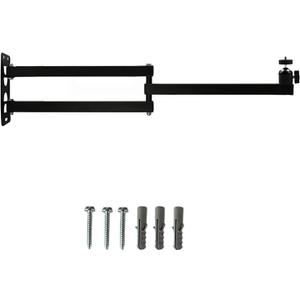 Foldable Projector Wall Mount Universal Ceiling Wall Projector Mount Stand Projectors Bracket,1/4" Screw Size (Wall Mount) (B 16.1 * 15.7in)