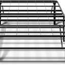 14 Inch Foldable Twin Size Bed Frame, Heavy Duty Metal Platform Bed with Underbed Storage, Noise Free, Tool-Free Easy Assembly, No Box Spring Required