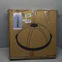 25in Balance Ball, Half Exercise Ball with Resistance Bands and Pump, Half Balance Ball Trainer for Core Strength and Fitness at Home or Gym, Extra Yoga Ball Included, Support for 2000 lbs