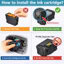 910XL Ink Cartridges Black Replacement for HP 910 XL Compatible for HP910 HP910XL to use with OfficeJet Pro 8020 8025 8028 8030 8035 8010 8015 8018 8022 Printers with V15.3.1 Chip (2-Pack, Black)