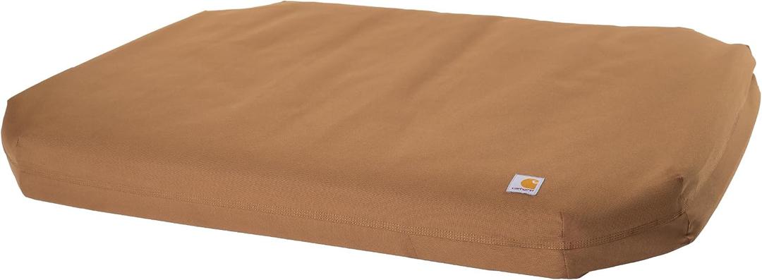 Carhartt Field Dog Bed, Durable Water Repellent Material W/Triple-Stitched Main Seams, Carhartt Brown, Large
