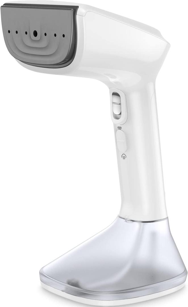 Steamer for Clothes - 1800W Powerful Steam, 2 Modes for Wet and Dry Ironing, 20-Second Fast Heat-up,Detachable Water Tank with Heat-Resistant Gloves -Removing Wrinkles.Only for 120V Countries.White