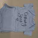 BIBIBLISSBABY Baby Coming Soon Bodysuit Announcement, Funny Pregnancy Announcement Gift for Grandparents to be,Baby Surprise to Family(Fog)