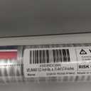 VELIMAX 1/2-Inch Reeded Glass Window Film, Frosted Reeds Window Film, Window Privacy Film, 3D Window Decals Non Adhesive for Bathroom Living Room Office, 35.4x157.4 inches