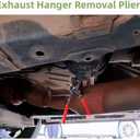 Exhaust Hanger Removal Pliers  Hanger Removal Tool  Exhaust Hanger and Rubber Bracket Separation Exhaust Pliers  Muffler Hanger Removal Tool