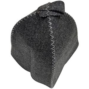 Russian Ukrainian Banya Bathhouse Sauna Authentic Genuine Wool Hat One Size Fits All Unisex, Pack of 2