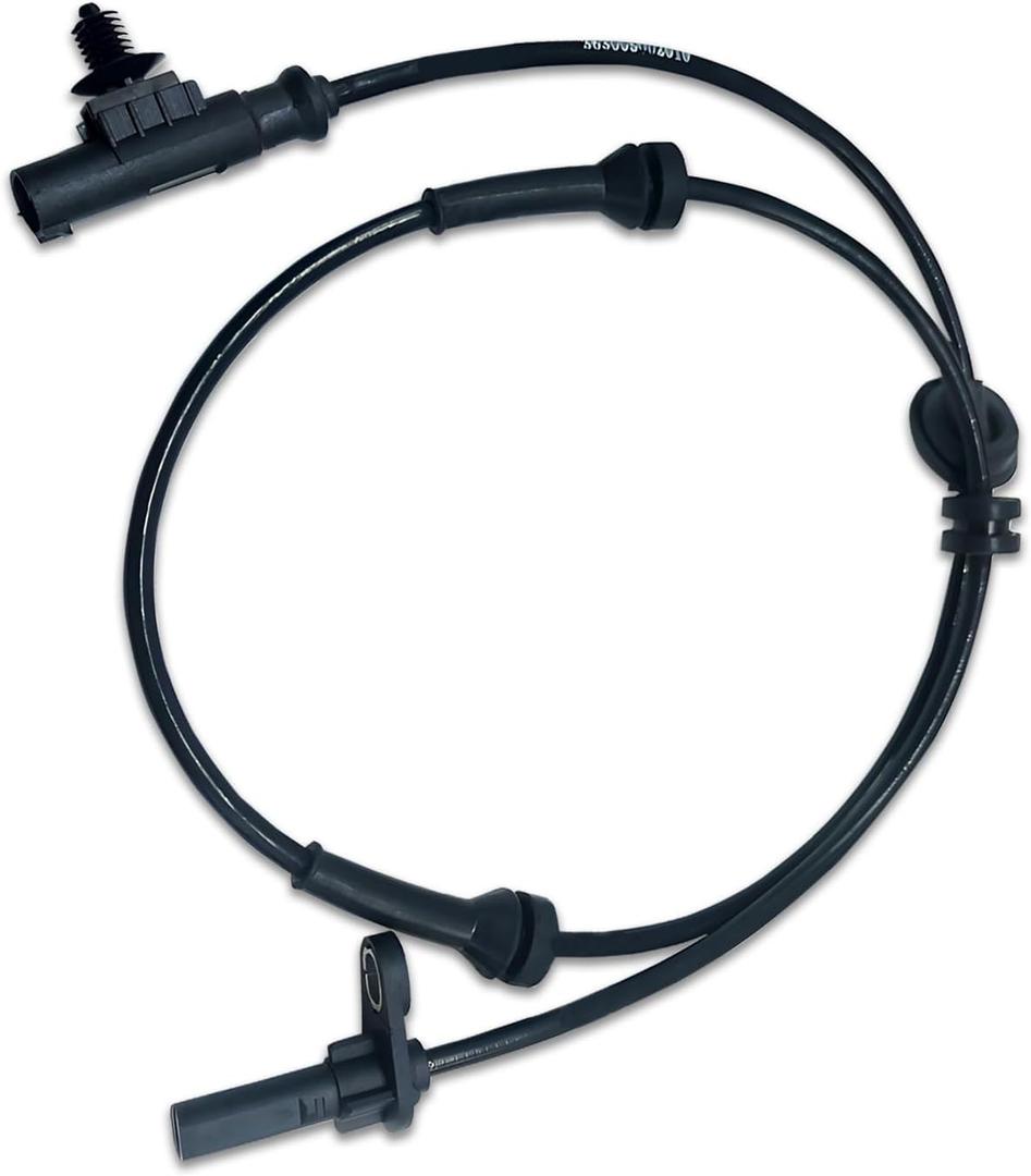 1 PC Car ABS Wheel Speed Sensor, Cable Type Flexible Left Rear ABS Sensor, Standard Original Specification Replacement Part Number 3630050U2010, Compatible with Heyue Models (Black)
