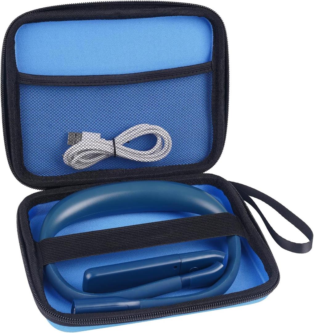 LED Neck Reading Light and Crafting Lamp with Blue Storage Case, Ideal for Book Lovers, Readers, Crafters and Outdoor Enthusiasts, Perfect for Reading, Sewing, Camping, Crocheting, Walking at Night