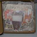 Wenqik 63 Pcs Woodland Animal Baby Shower Guest Book Alternatives Set Baby Shower Decorations with Photo Frame Sonogram Frame Keepsake 60 Wood Slices Guest Book for Birthday