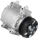 Air Conditioner AC Compressor With Clutch for Honda Fit 1.5L 2009-2014 2009 2010 2011 2012 2013 2014, 5 Grooves, Replace for CO11312C