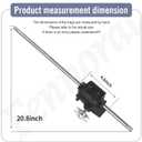 137-4822 130-6733 Transmission Compatible with Toro 22" Recycler Front Wheel Drive Fits for 21761 21378 20377 20339 20378 20379 Models