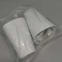 2 PCS Upside-Down Planter Hanging Flower Pot Planter for Balcony Garden Home Decoration (White)