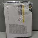 10Ft Extension Cord with Multiple Outlets, SUPERDANNY Surge Protector Power Strip (1875W/15A), 22 AC Outlets and 6 USB Charging Ports, Wall Mountable for Home, Office, Gaming Room, 2100 Joules, White