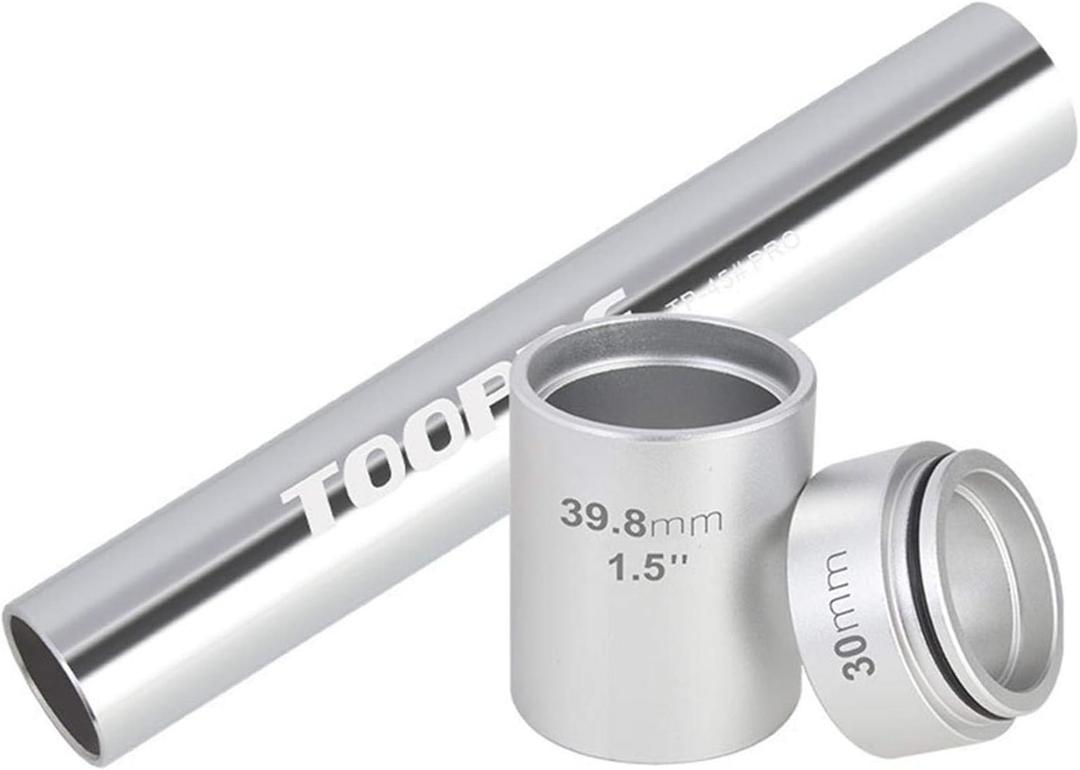 CALIDAKA 3pcs Bike BB Tool,Aluminum Alloy Bicycle Repairing Front Fork Setter Kit,Installer Headset Front Fork Setter Driver,Bike Crown Race Setting Tool Steel Sleeve Plug-in